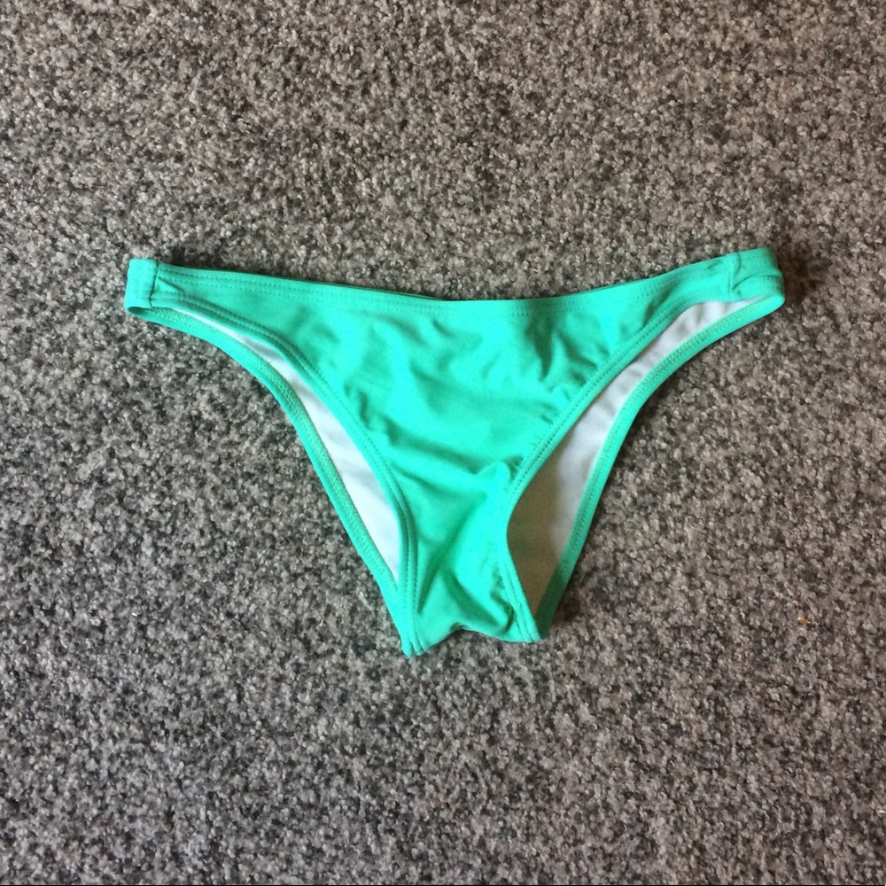 Aqua / Teal Bikini Cheeky Bottoms